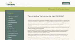 Desktop Screenshot of consebro.adrformacion.com